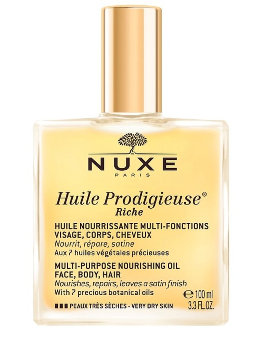 NUXE Huile Prodigieuse Riche Multi-Purpose Nourishing Oil 100ml